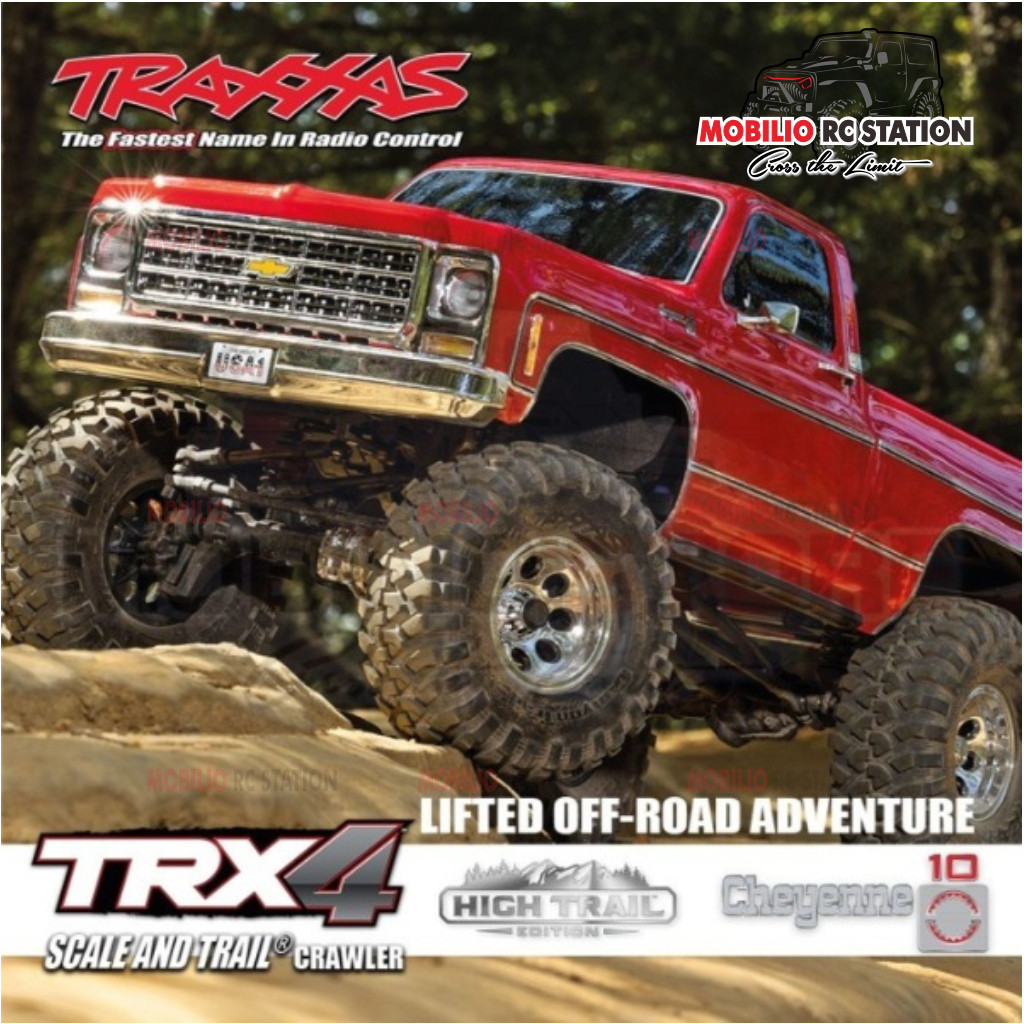 Promo Traxxas 92056-4 TRX-4 1/10 High Trail Chevrolet 1979 K10 RC Truck RTR Termurah