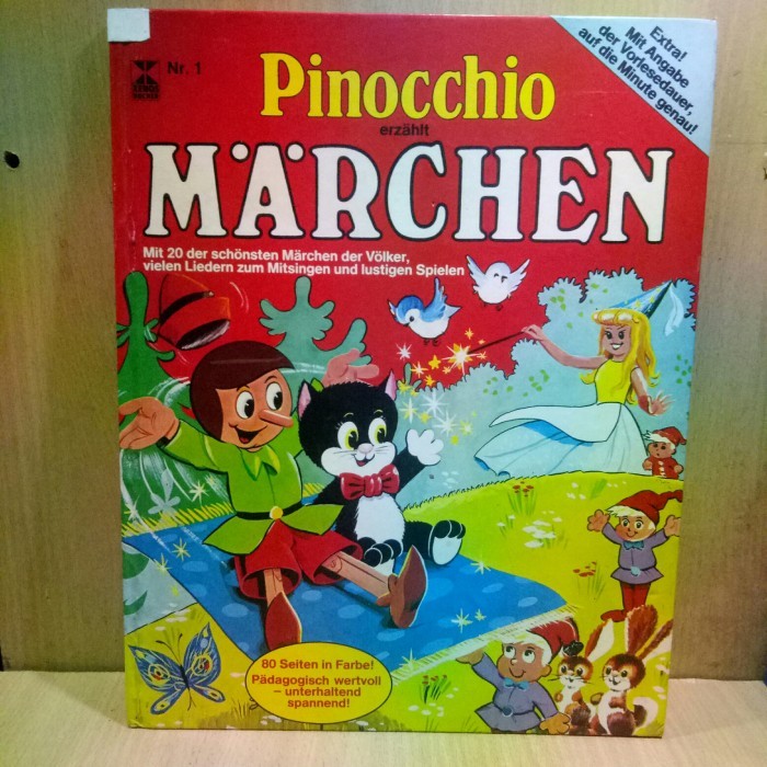 Buku cerita germany: Pinocchio MARCHEN.
