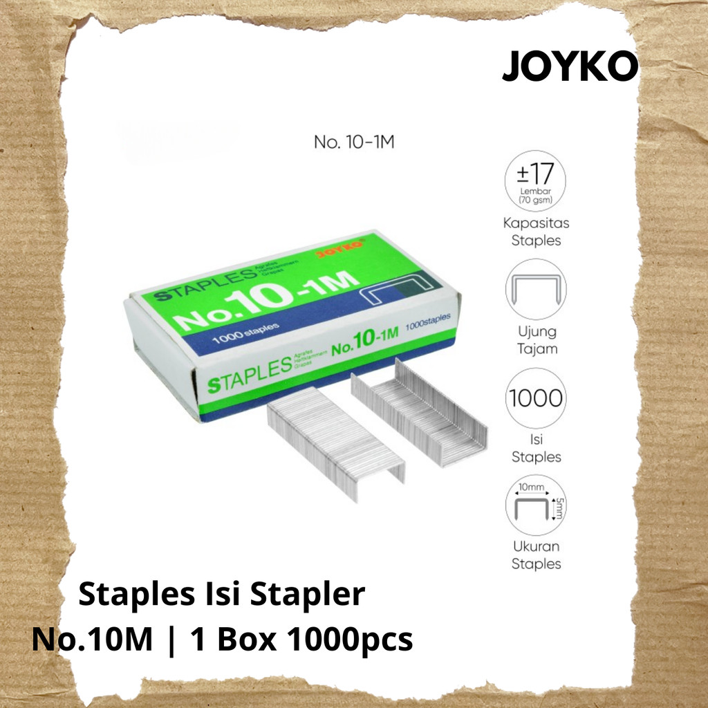 

Staples Refill / Isi Stapler Joyko No.10M