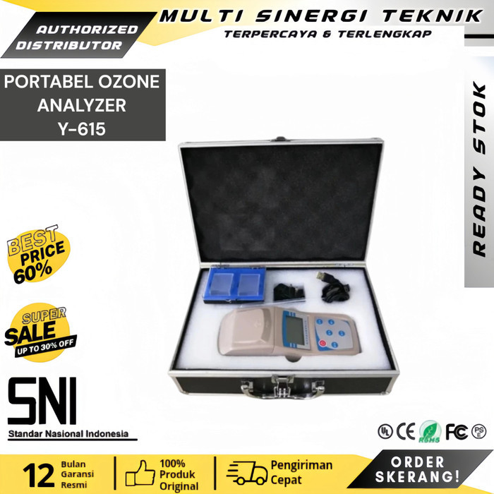 Y-615 Portable ozone O3 analyzer dissolved ozone meter water ozone