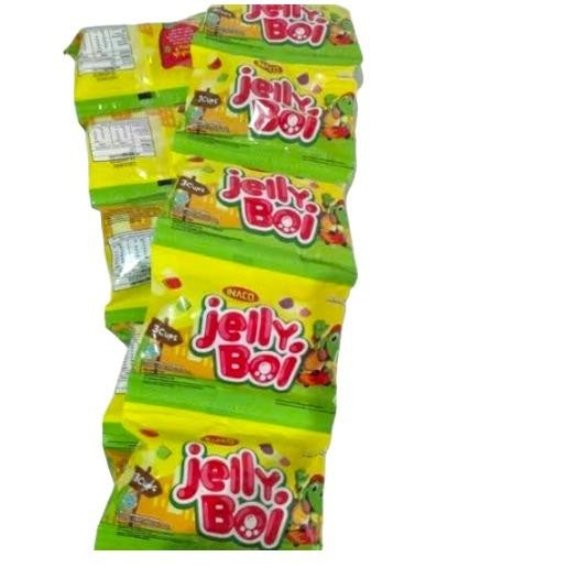 

30 PCS INACO JELLY BOI / 10 BUNGKUS (ISI 30 PCS) PAKET 30 PCS ( 10 PACK @ 3 PCS ) PACK KANTONG PLASTIK Rendah gula Fruity TANPA natacoco