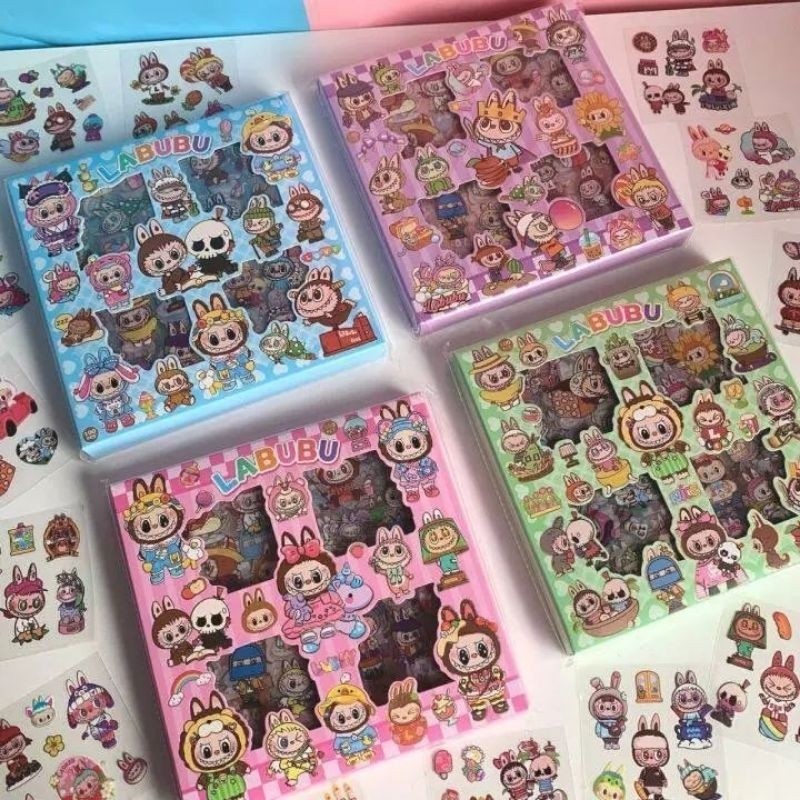 

Sticker Labubu Stiker Labubu Lucu Imut Menarik Murah