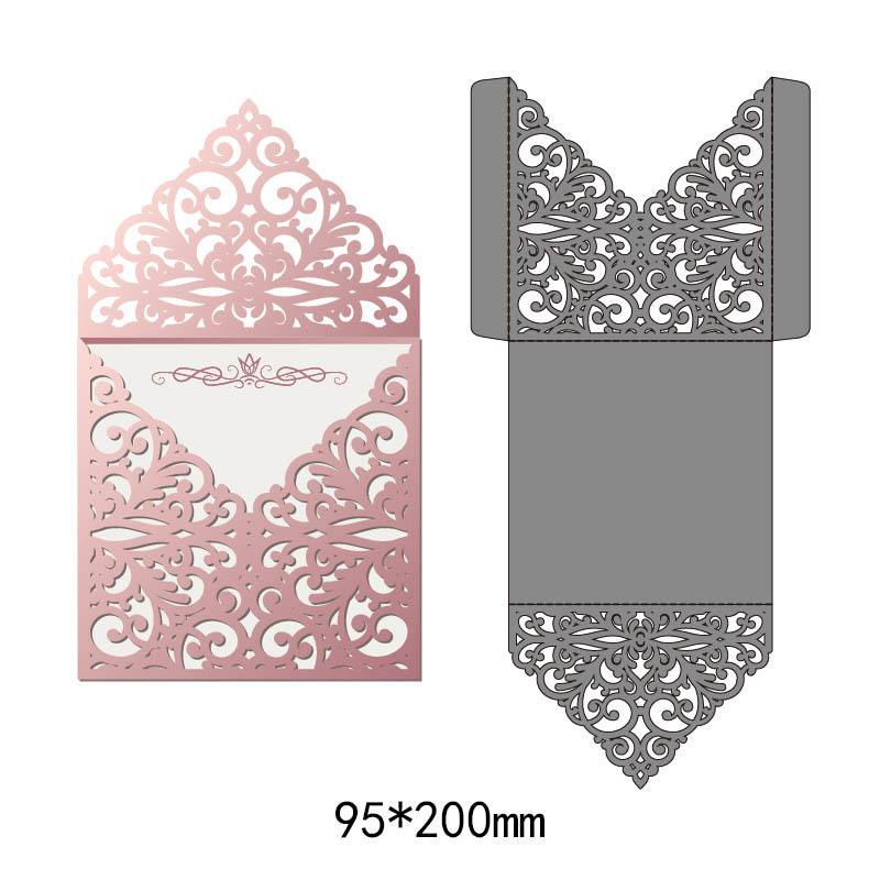 

Flower Lace Border Metal Cutting Dies for Making Scrapbooking DIY Album Paper Embossing Cards Decorative Crafts Knife Mould