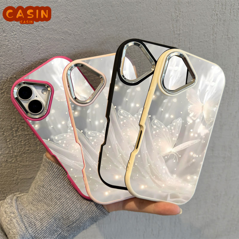 Pola kupu-kupu mewah yang ringan, casing oppo a15,case oppo a16, casing oppo a18,case oppo a54,case 