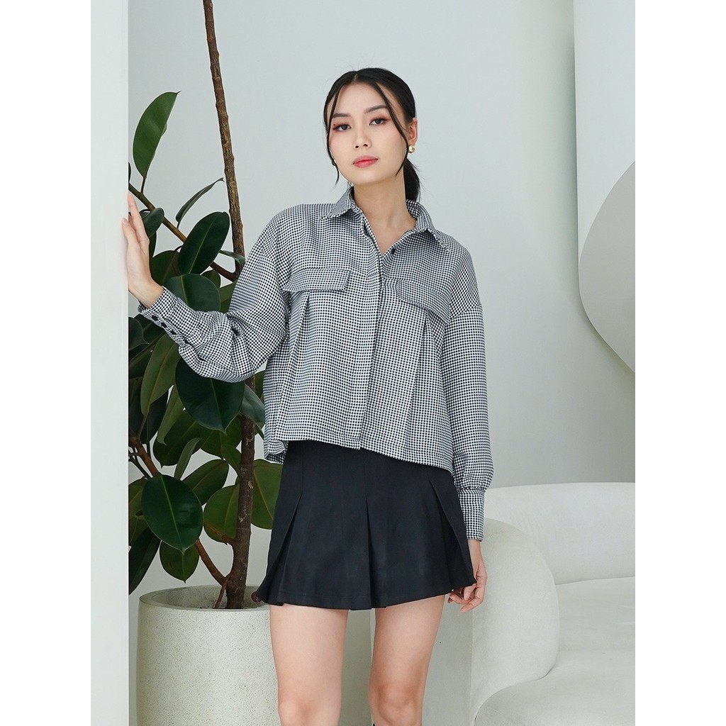 Kemeja Lengan Puff Aina