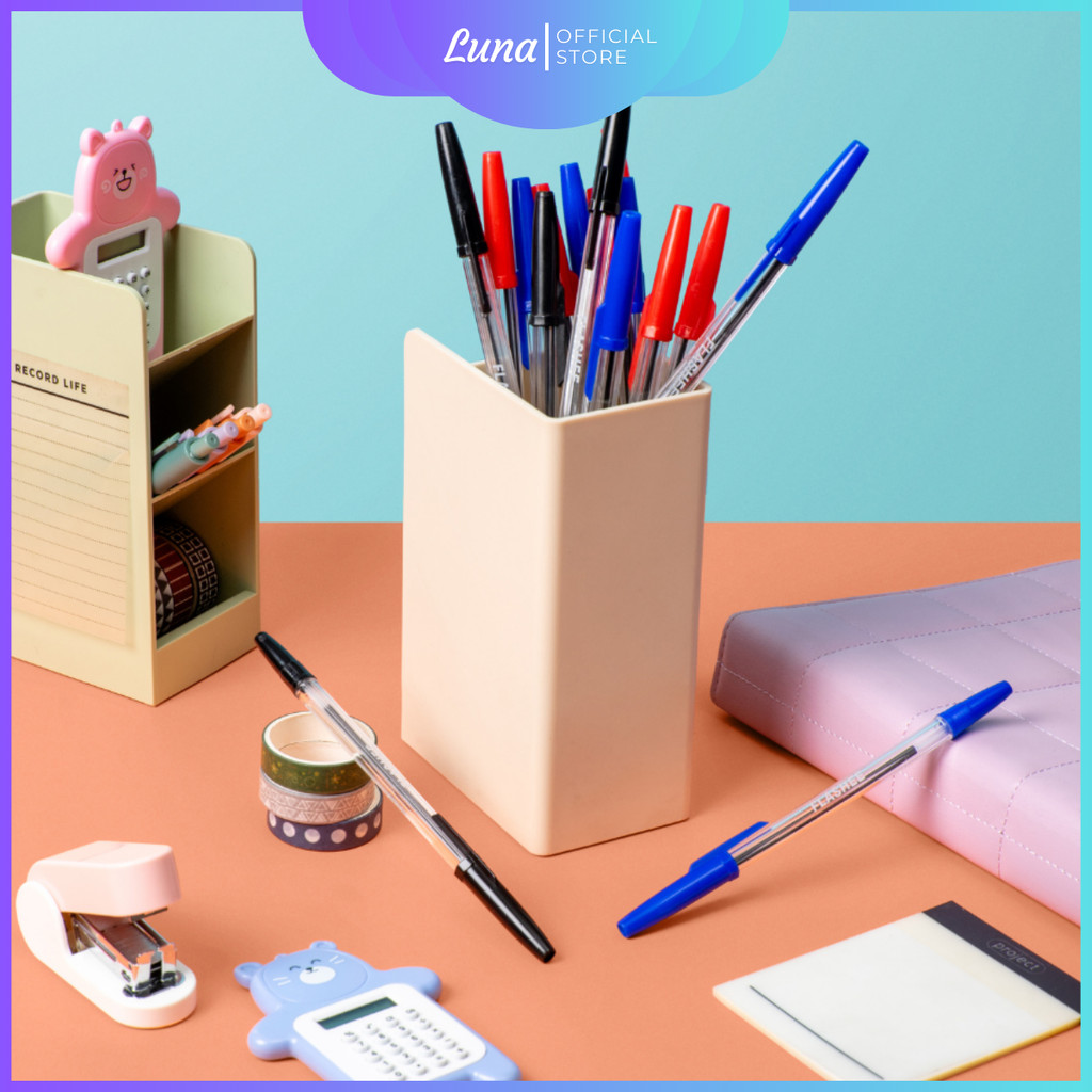 

Pulpen Gel 1.0 mm Bolpoin Pena Pulpen Anti Bocor Gel Pen 1 Pack Pulpen Nyaman Di Genggam