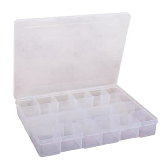 

[GROSIRAN] Box (Kotak) Perkakas (Baut) 20 Sekat Green Leaf 1419 TERLARIS