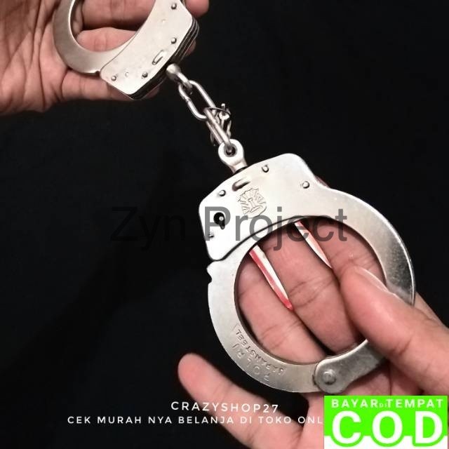 BORGOL TANGAN / HANDCUP / BORGOL SUNGGUHAN / BUKAN MAINAN