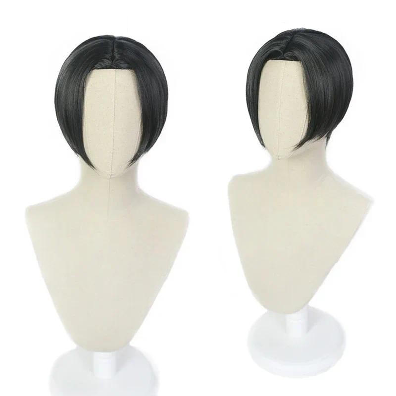 New Anime Tokyo Revengers Sano Manjiro cosplay wig Mikey black short hair heat-resistant high temper