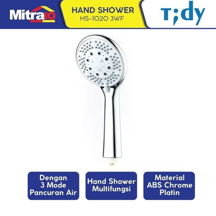 Hand Shower Tidy HS-1020 3WF - Shower Mandi