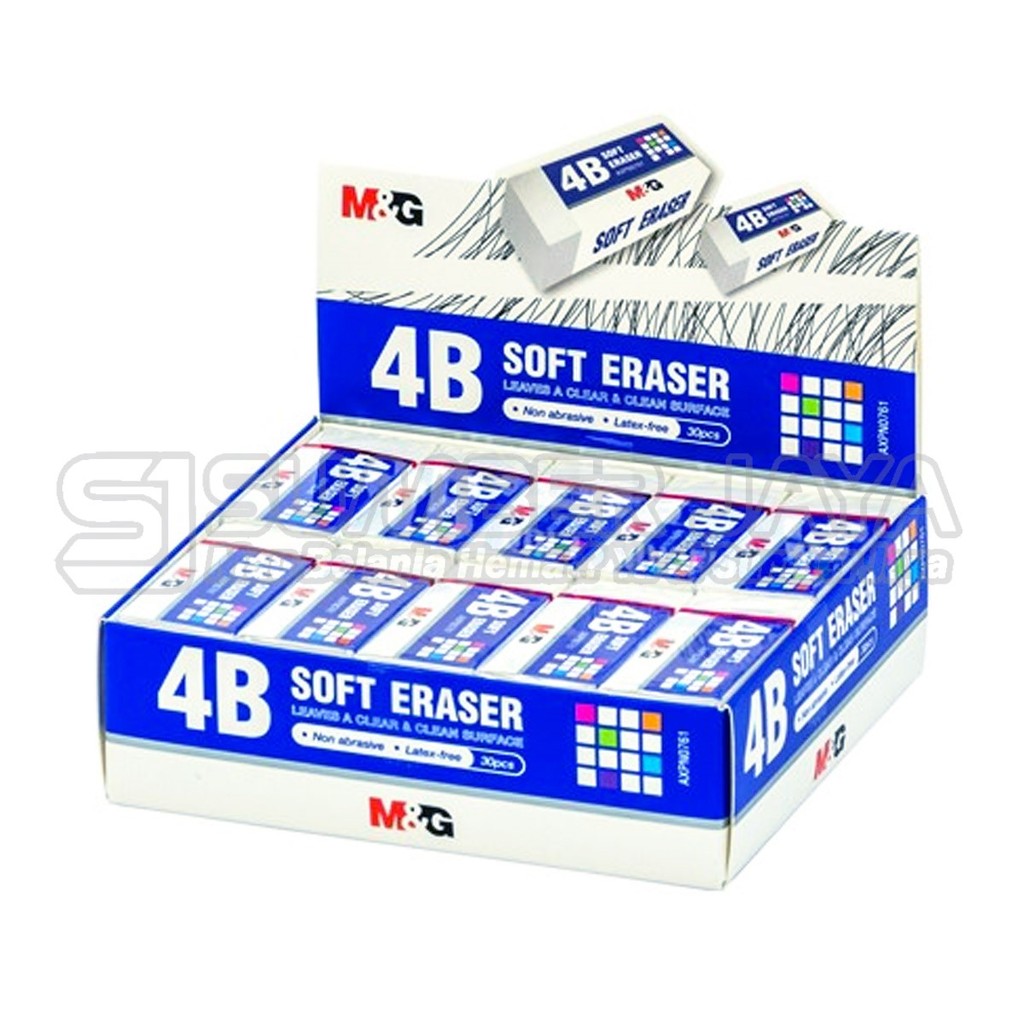 

Penghapus Pensil 4B Eraser M&G AXPN0759/ AXPN0761 1 Pcs