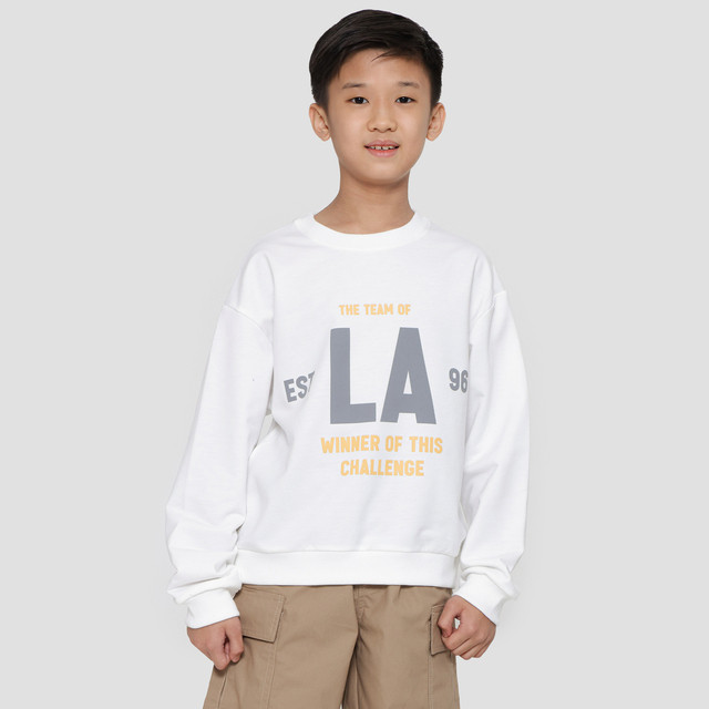 Nevada LA Print Sweater Anak Laki-laki 122268958