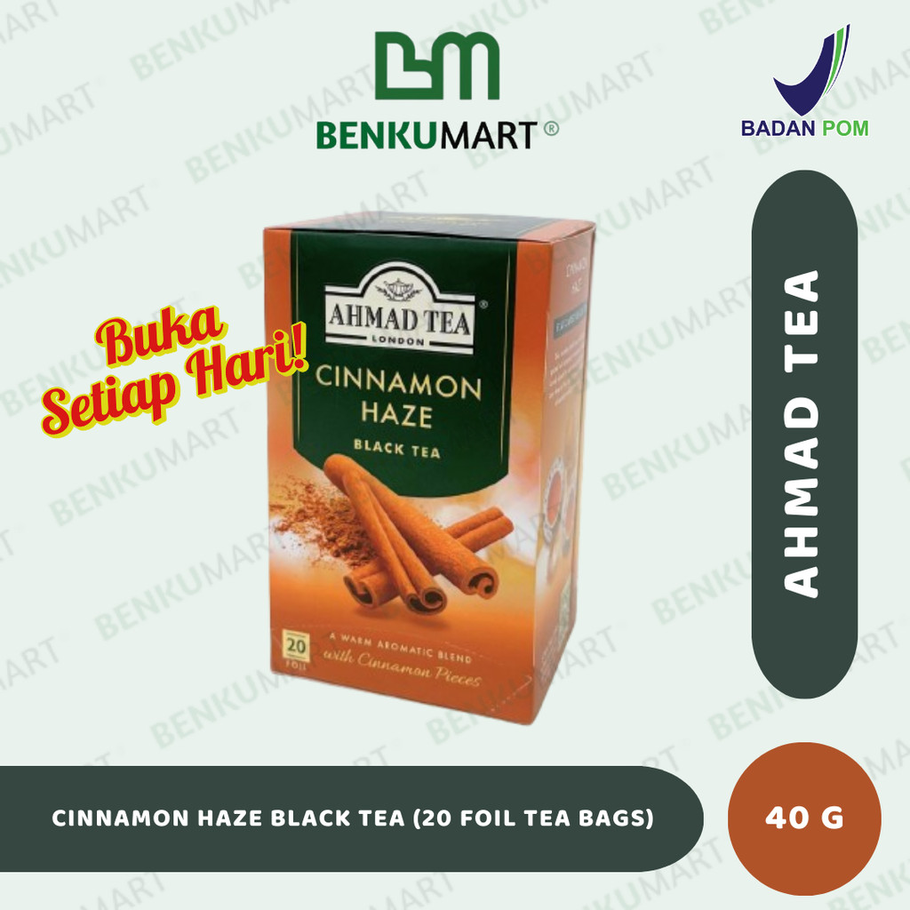 

Ahmad Tea Cinnamon Haze Black Tea - 40gr | 20 Tea Bags