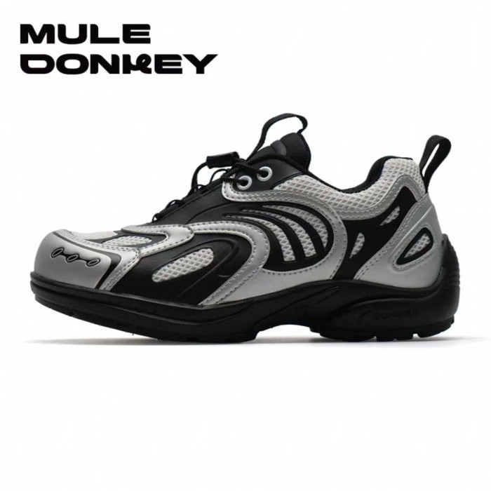 Mule Donkey retro sports sneakers shoes