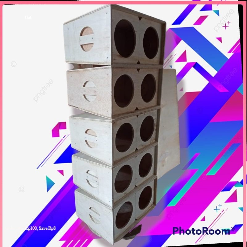 BOX speaker 6.inch dobel