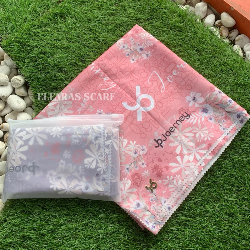 Hijab Deenay Vanila Series ala Journey Scarves Hijab Segiempat JP KW Voal Lasercut