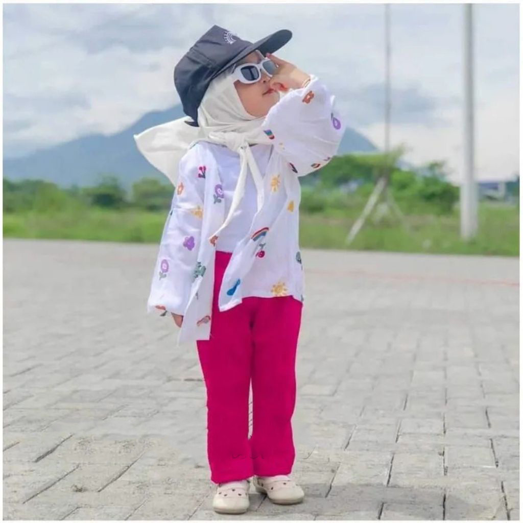 Setelan Kiyowo Anak Perempuan Oneset Arsy Kiyowo