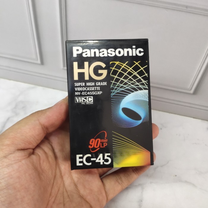 Kaset Panasonic HG Super High Grade VHS C 90 Minutes