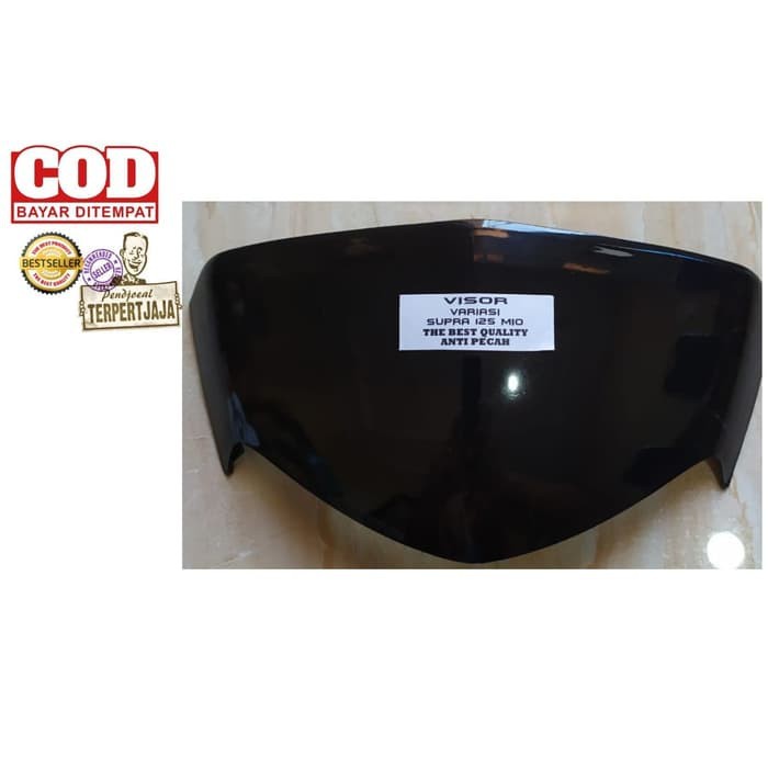 Visor supra x 125 yamaha mio Aksesoris Variasi Windshield  Premium Tebal