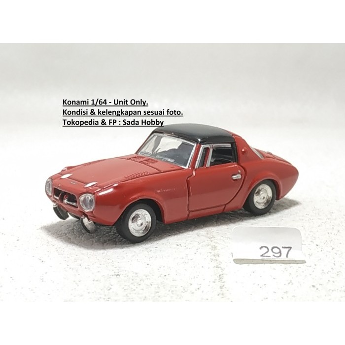 Diecast Konami 1/64 Toyota Sports 800 Merah Unit Only