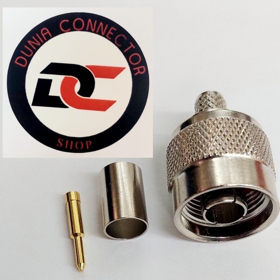 KONEKTOR N MALE RG6 CRIMPING