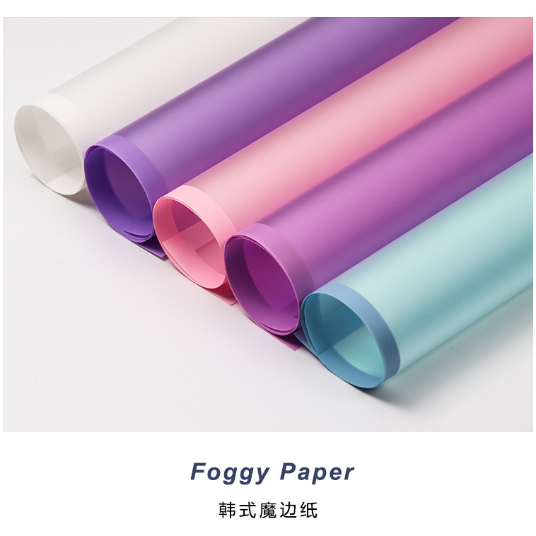 

(PACK)Kertas Cellophane LINE COLOR Flower Wrapping/kertas buket murah ISI 20 lembar