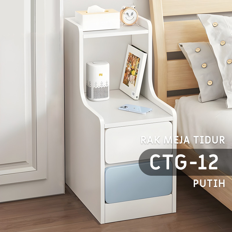 Meja Nakas Minimalis – Nakas Meja Kamar Tidur - Meja Kayu Multifungsi untuk Kamar Tidur / Ruang Tamu