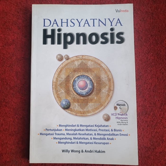 DAHSYATNYA Hipnosis, Willy Wong & Andri Hakim, ORIGINAL, VCD ADA