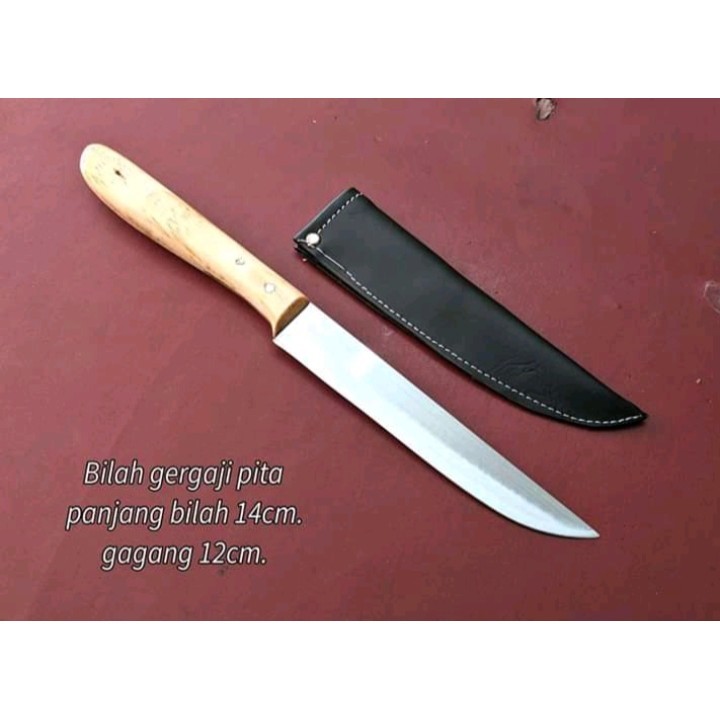 Sogi -pisau dapur asli MADURA ukuran 10cm - pisau dapur baja madura |pisau baja asli madura paterong
