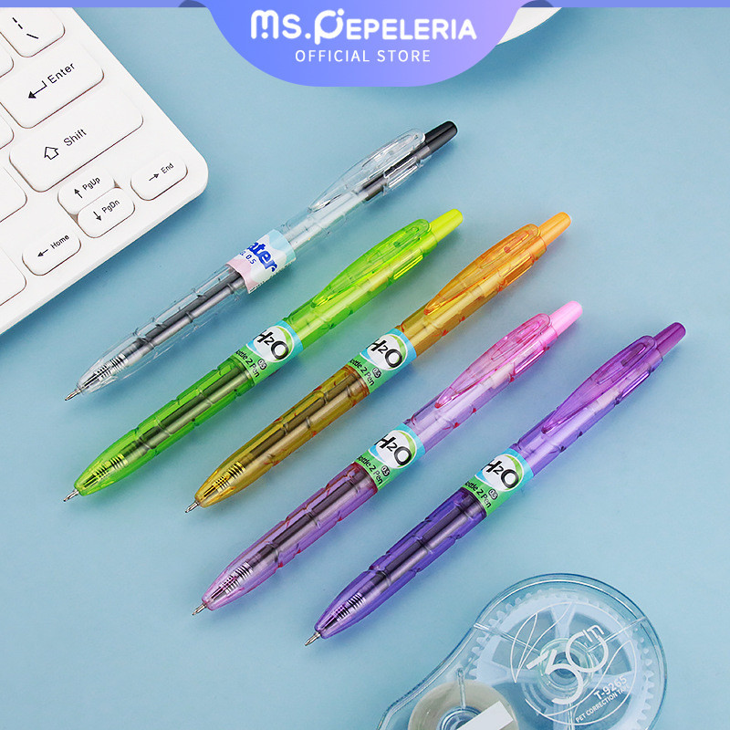 

pulpen 0.5mm/0.5MM Hitam Gelpen/Pulpen/ GEL MEKANIK POLOS/Ms.Pepeleria