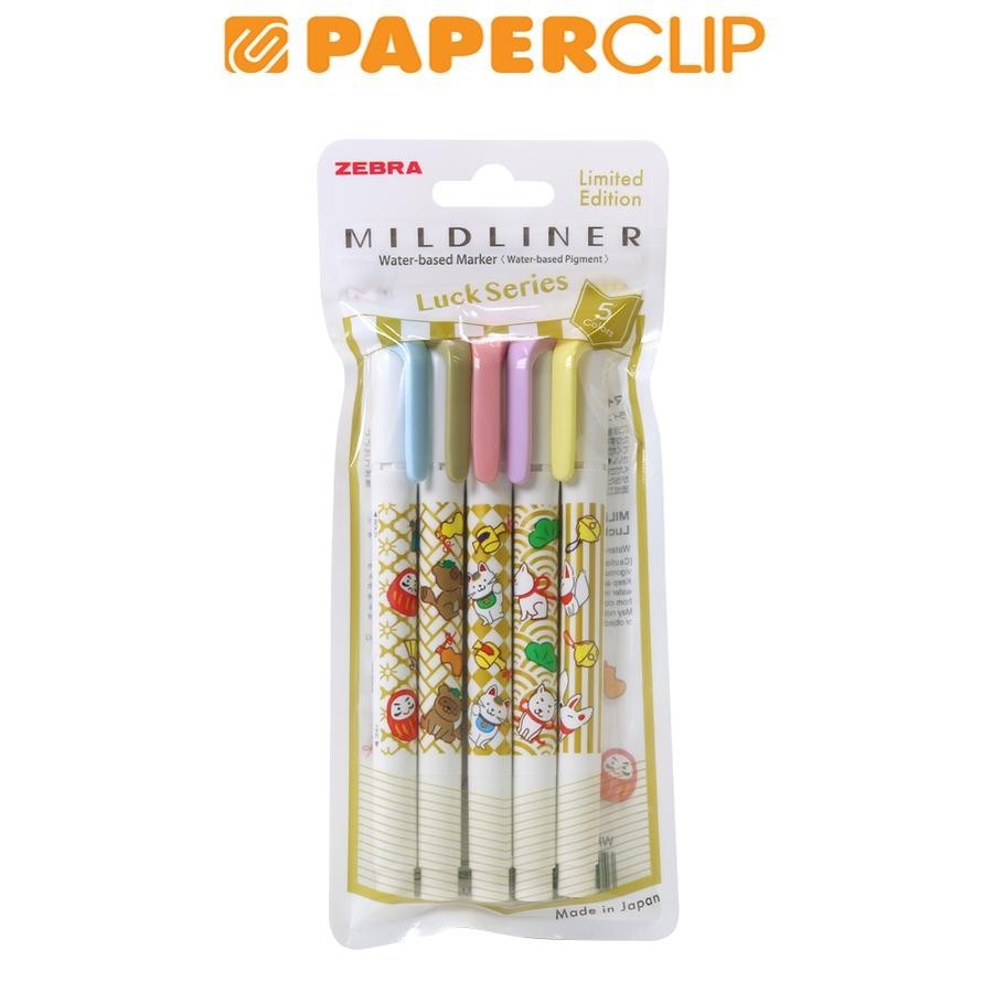 

HIGHLIGHTER ZEBRA MILDLINER GOOD LUCK SERIES 5S