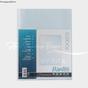 

SHEET PROTECTOR / POCKET 2044 FC 0.06 MM @ 20 PCS BANTEX 8044 08 bahan tebal original real produk bantex indonesia