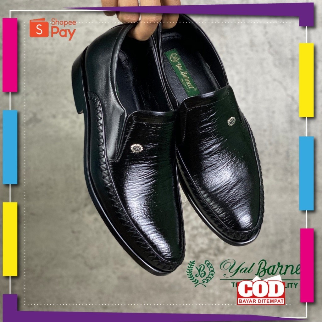UKURAN SIZE 37 38 39 40 41 42 43 44 45 / Sepatu Pantofel Pria Pantofel Formal Kerja Pesta Kulit Asli