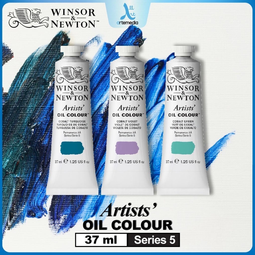 

Winsor & Newton Artists 37ml Series 5 Oil Color Paint Cat Minyak
