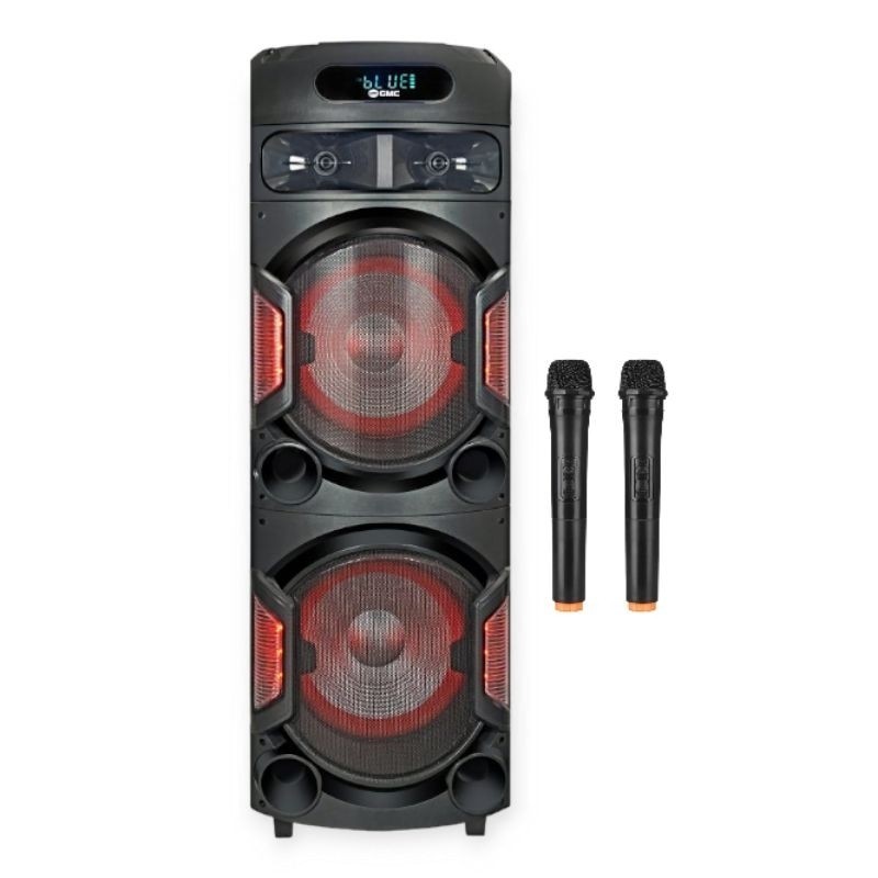 BIG SALE Speaker  Portable 12 inch GMC 899H Bluetooth Xbass 2 Mic Wireless Original