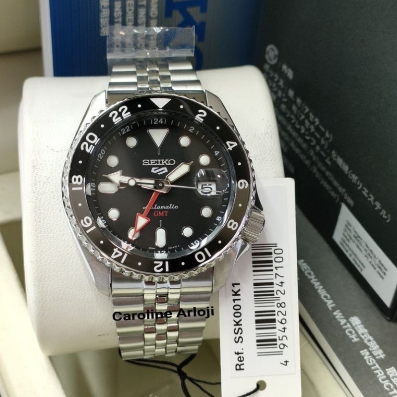 SEIKO 5 SPORT SSK001K1 GMT AUTOMATIC GARANSI RESMI