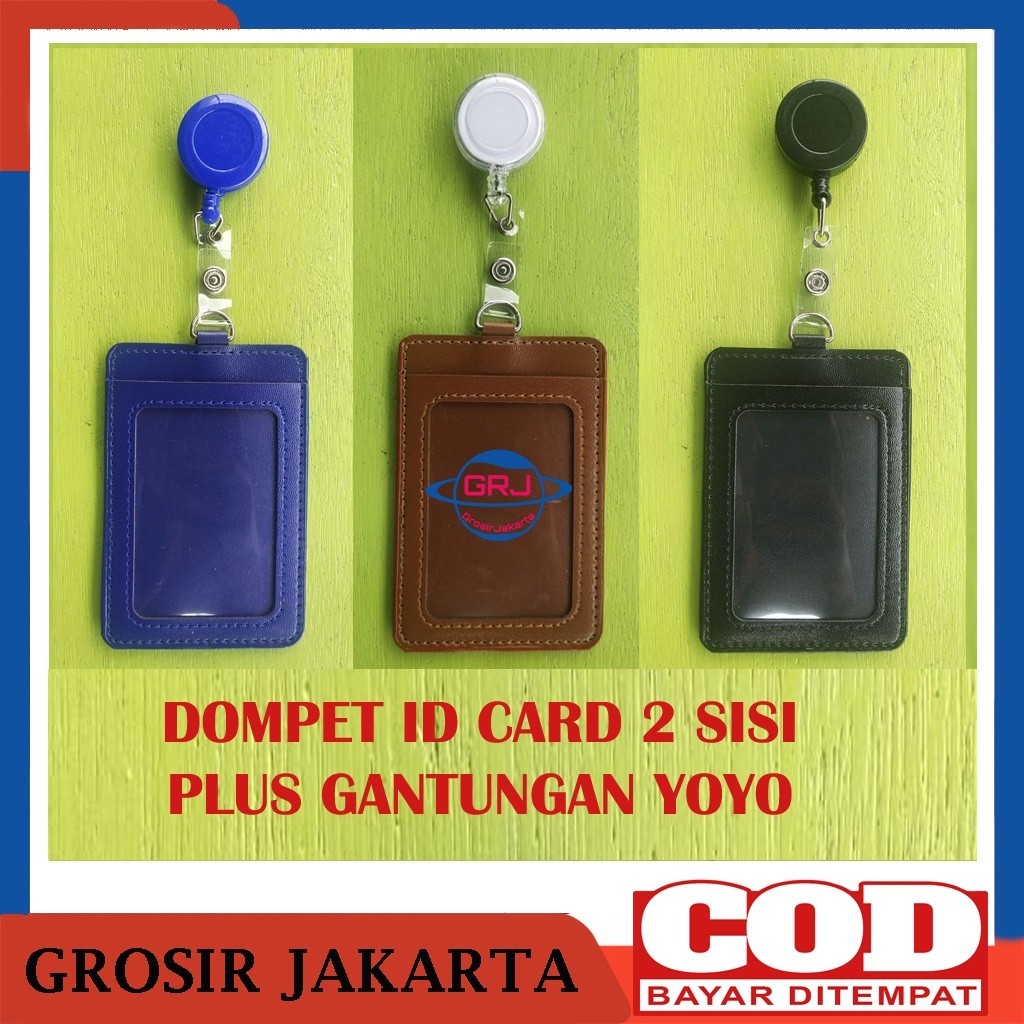 

DOMPET ID CARD 2 SLOT KARTU PLUS YOYO