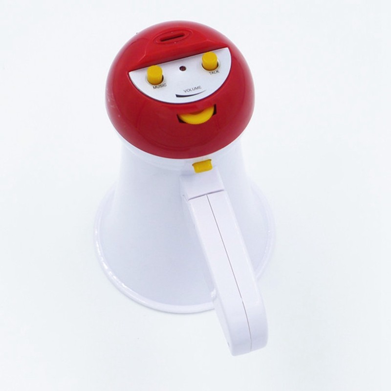 1PC Portable Foldable Handheld Megaphone Loudspeaker Amplifier Recorder Megaphone