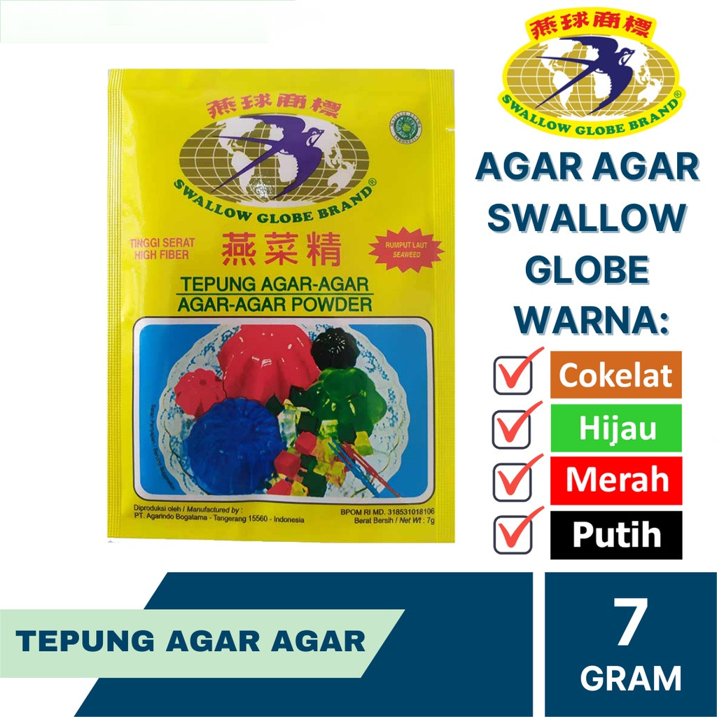 

Swallow Agar-agar 7gr