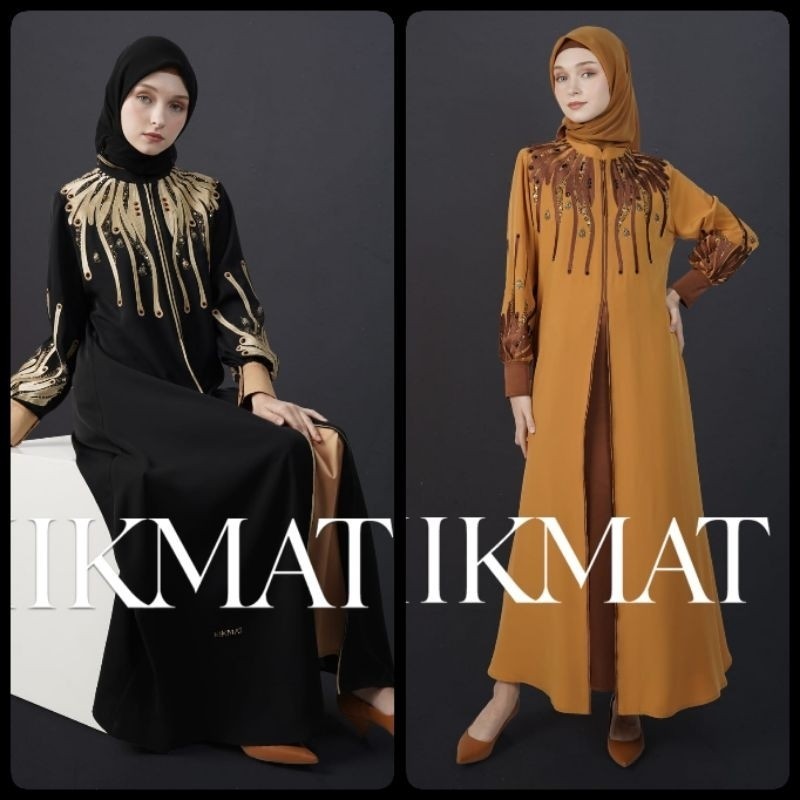 PROMO ? abaya Hikmat A5544 Original