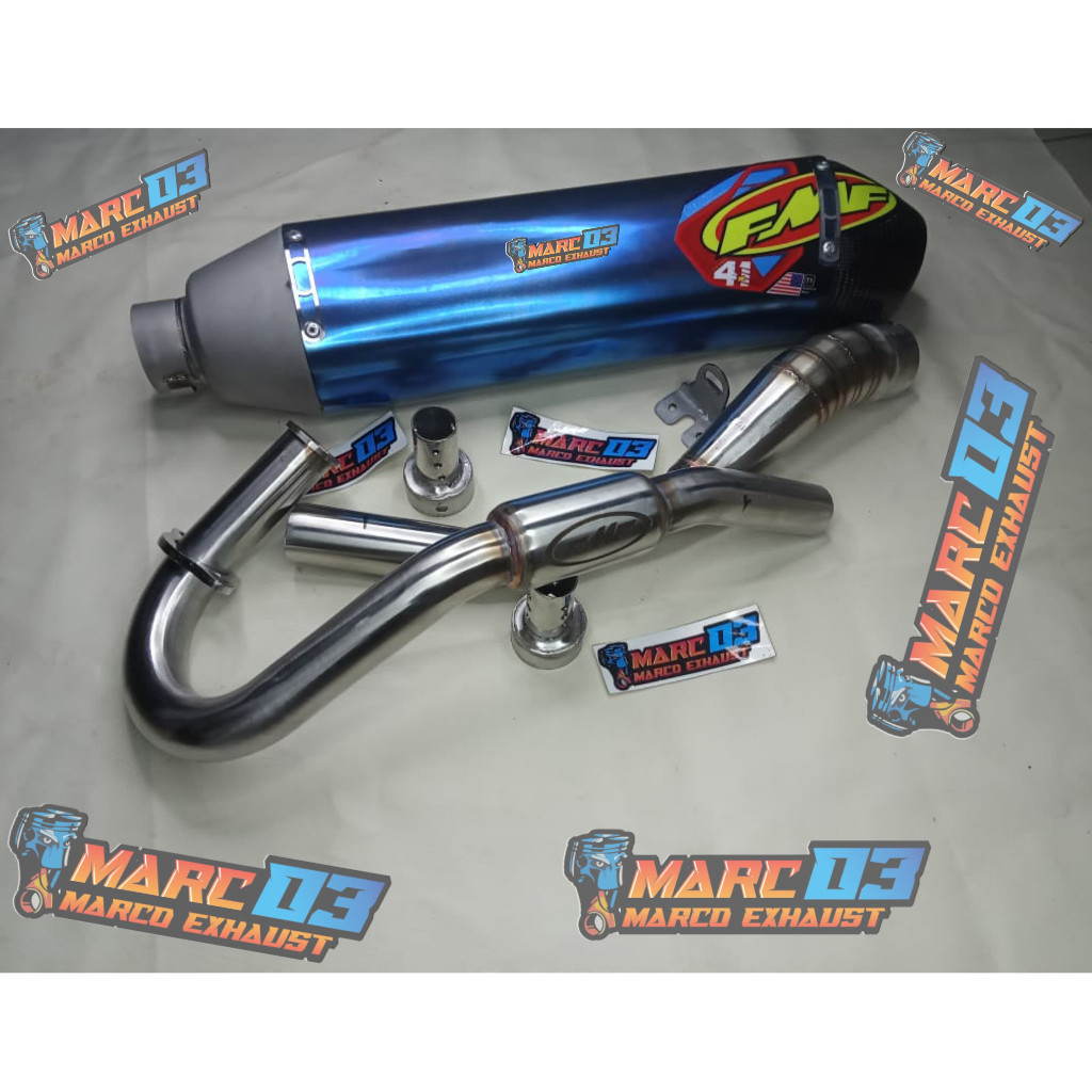 Knalpot FMF 4.1 RCT Super copy KLX CFR WR DTracker SE Dll