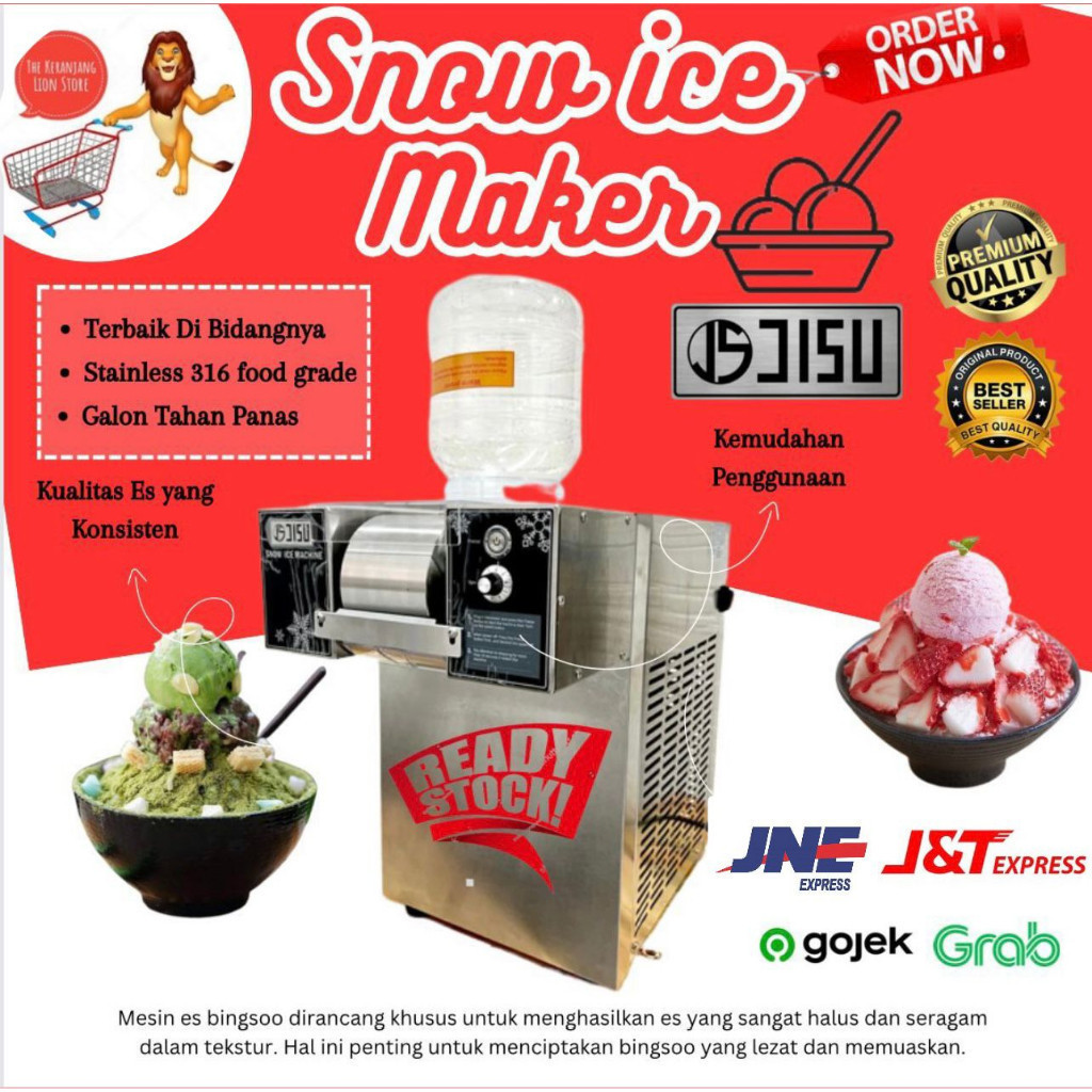 Mesin Es Bingsoo Arumanis Viral Mesin Bingsu Snow Ice Machine Mesin Es Bingso Korea Mesin Es Serut J