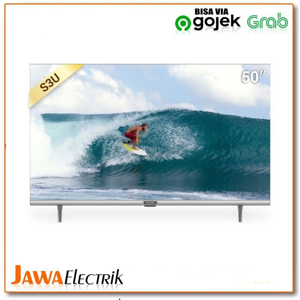 PROMO SPESIAL Coocaa Led Tv  50s3u PRO SMART 50 Inch Digital Youtube Wifi 4k Uhd