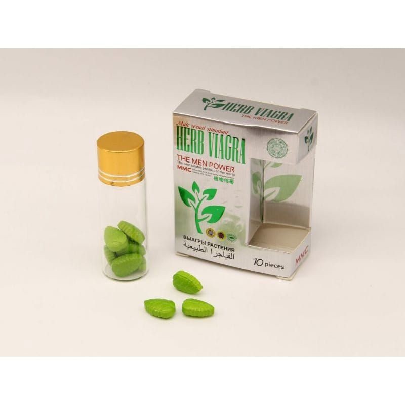 VIGRA HERB ISI 10 PIL ORIGINAL HERBAL SUPLEMEN VIGRA HIJAU AMPUH