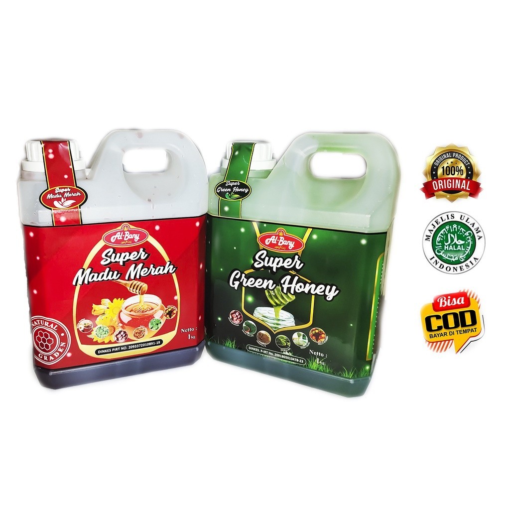 

Super Madu Merah / Green Honey Albany ( Herbal Diabet/Anemia/Lambung/Gerd )