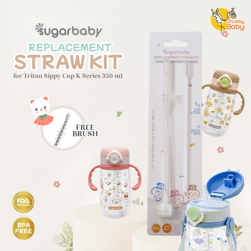 Sugar Baby - Replacement Straw Tritan Sippy Cup K Series 350ml