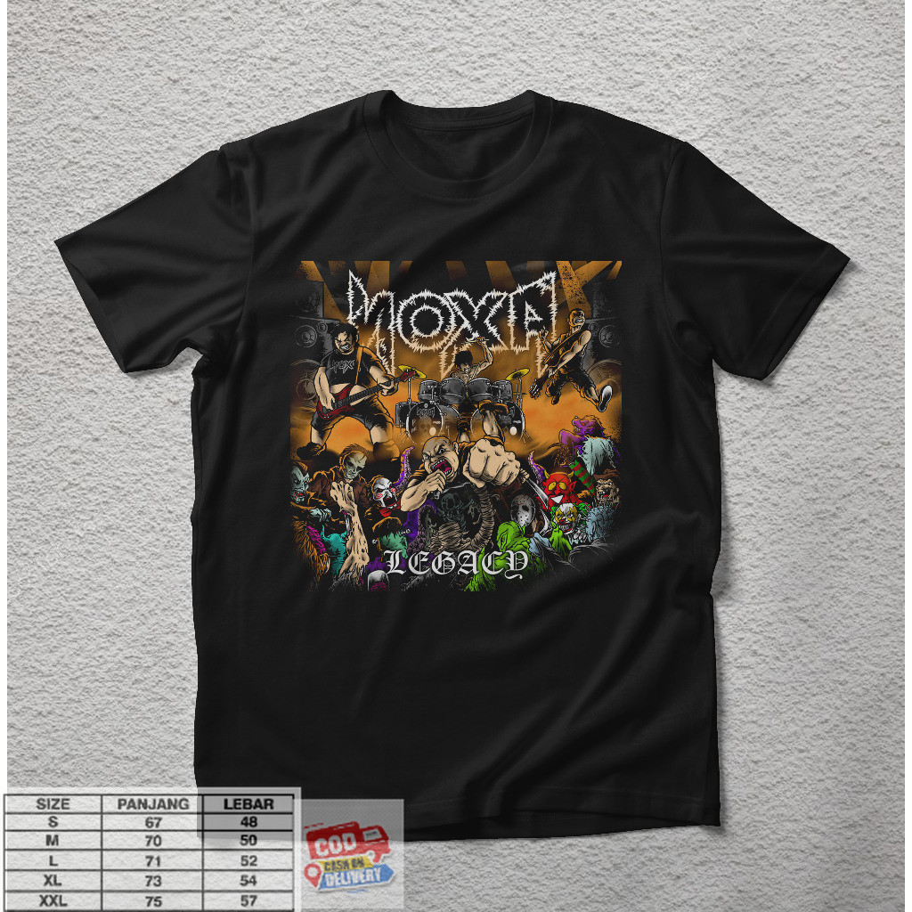 kaos pendek BAND NOXA LEGACY | T-Shirt Merchandise NOXA Band | Kaos pendek Band Vintage | Kaos Music