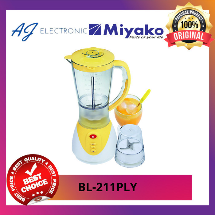 BLENDER MIYAKO BL-211-PLY / BL211PLY / BL 211 PLY , PLASTIK