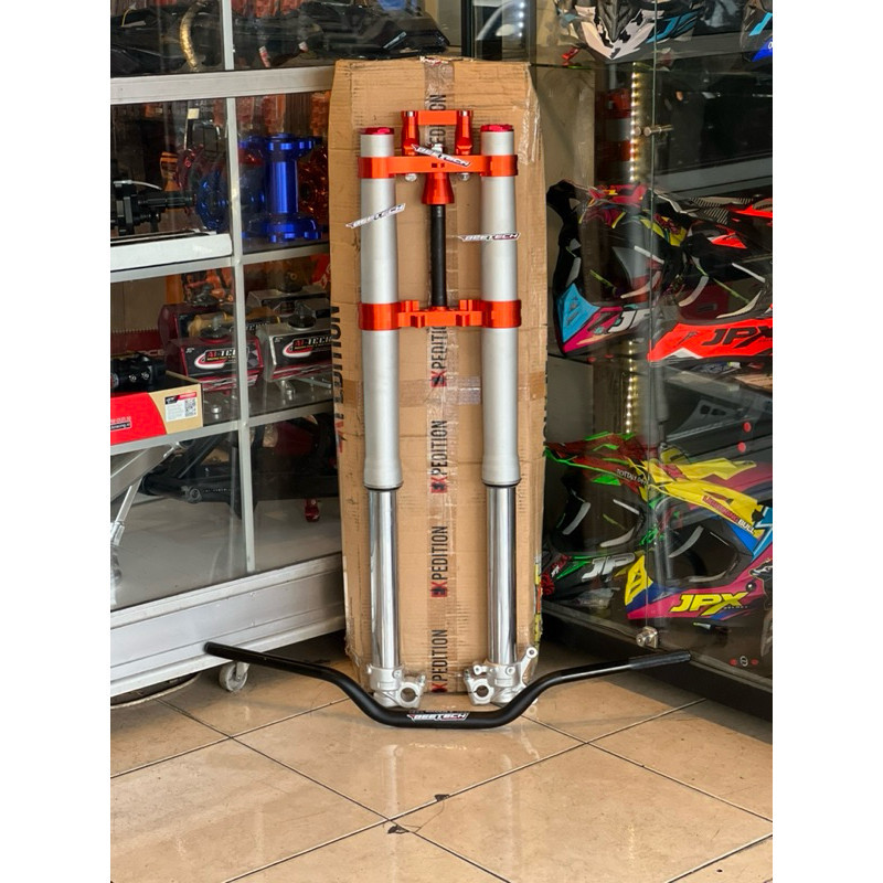 UPSIDE DOWN SHOCK DEPAN EXPEDITION REALJUMP KLX/D'TRECKER ORIGINAL EXPEDITION