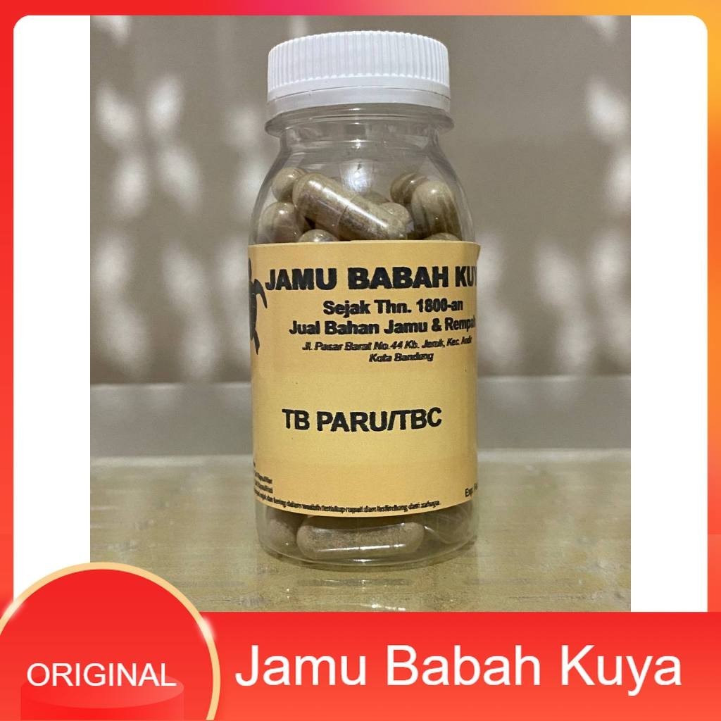 

Jamu Babah Kuya - TB PARU/TBC (50 Kapsul) Herbal